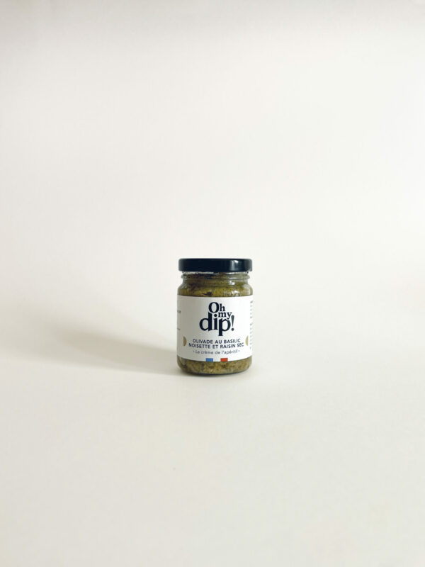 Olivade au basilic noisette et raisin sec – Image 2