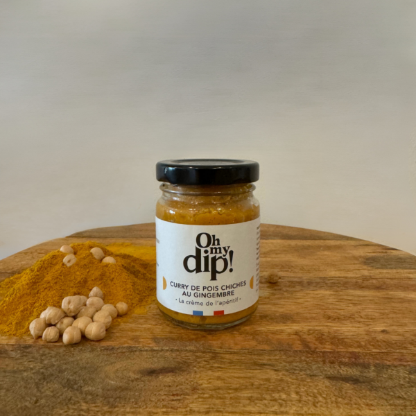 Curry de pois chiches au gingembre