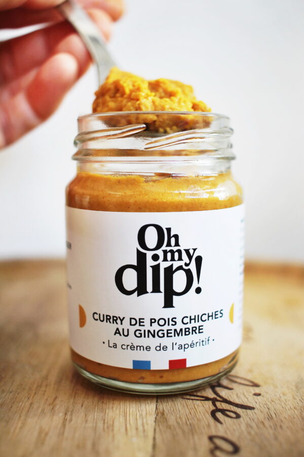 Curry de pois chiches au gingembre